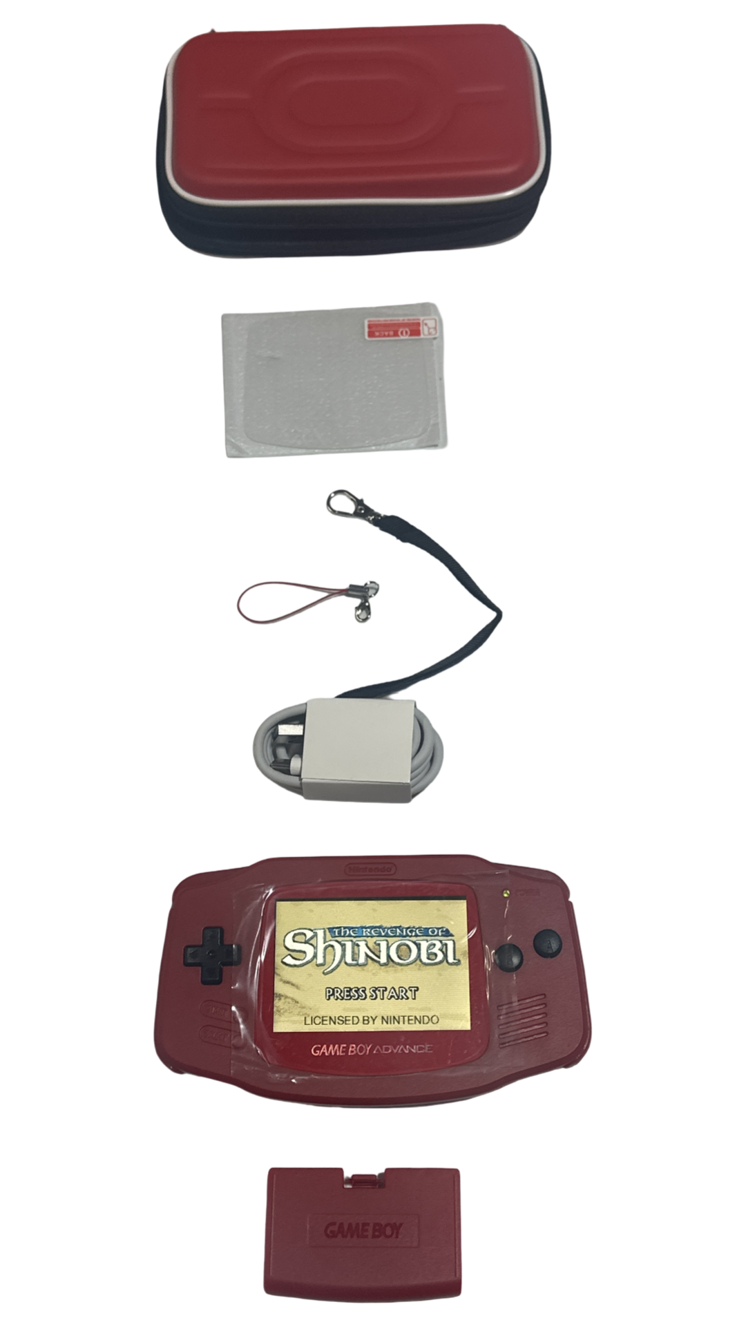 MODDED RED GBA V2 Premium - GameBoy Advance