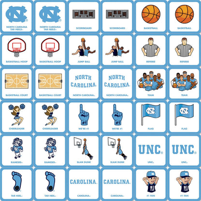 UNC Tar Heels Matching Game by MasterPieces Puzzle Company INC