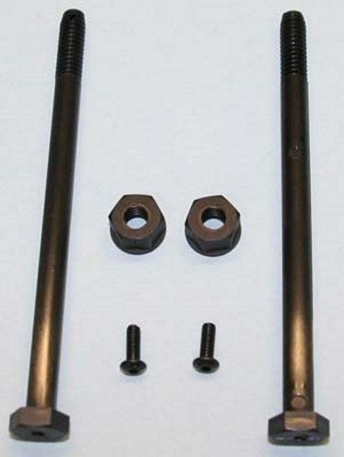 RJ Speed 2429 Threaded Body Post 4" w/Hardware (2) 1/10 Pan Car