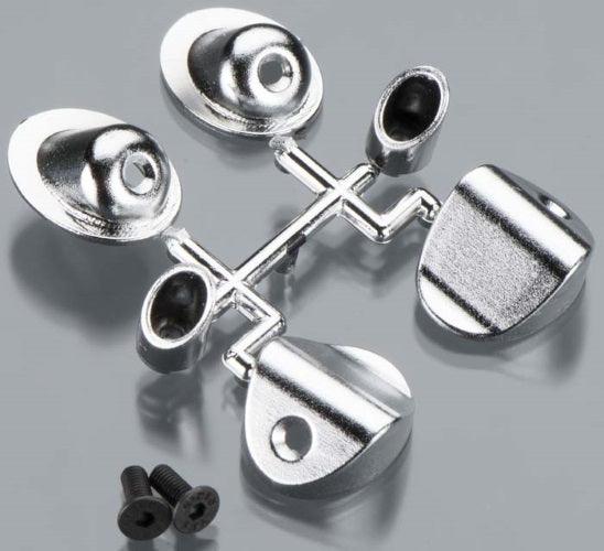 RPM 70293 Through-The-Body Mock Side Exhaust Tips Chrome