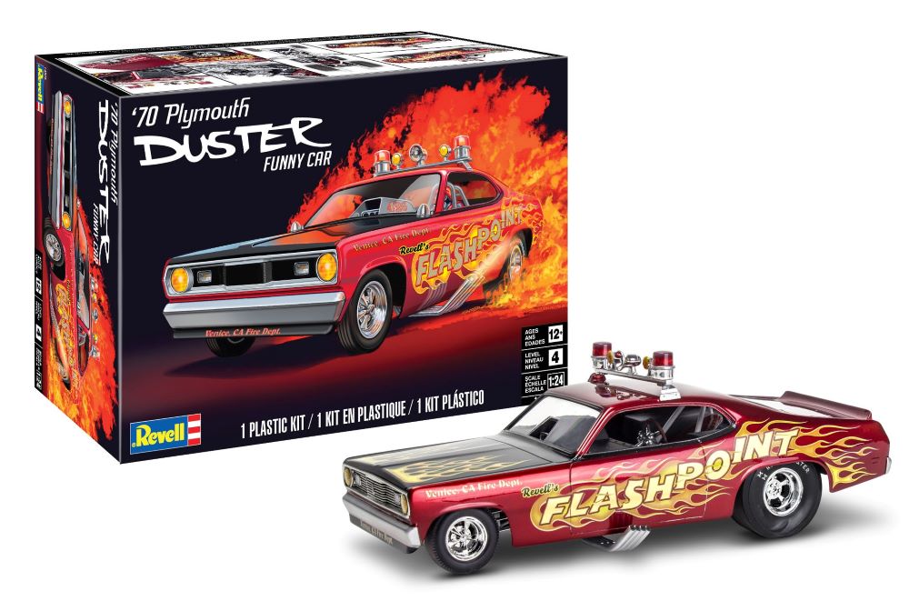 Revell 4528 1/24 1970 Plymouth Duster Funny Car