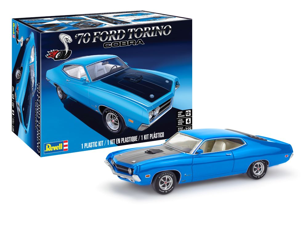 Revell 4534 1/25 1970 Ford Torino Cobra
