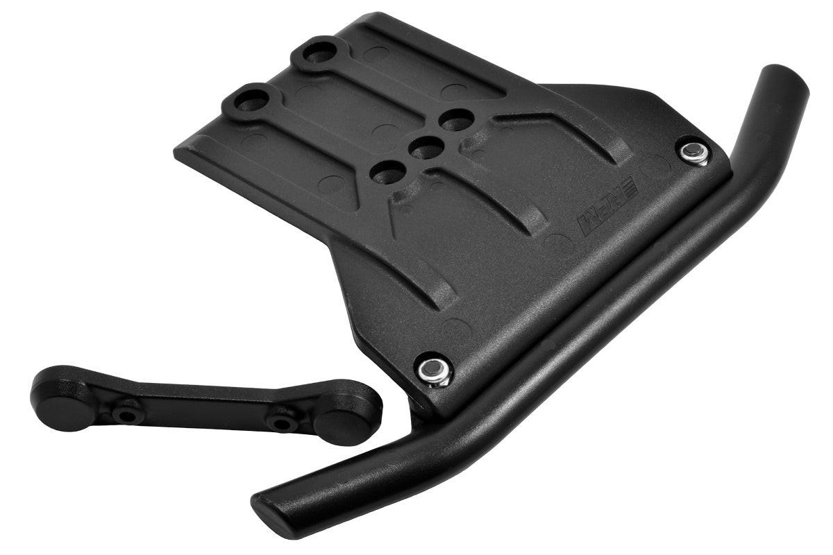 RPM 70982 Front Bumper and Skid Plate Black Traxxas Sledge