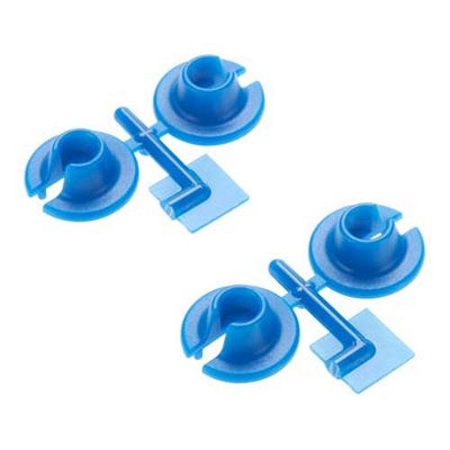 RPM 73155 Blue Shock Spring Cups Losi Traxxas Associated MGT HPI Savage Shocks
