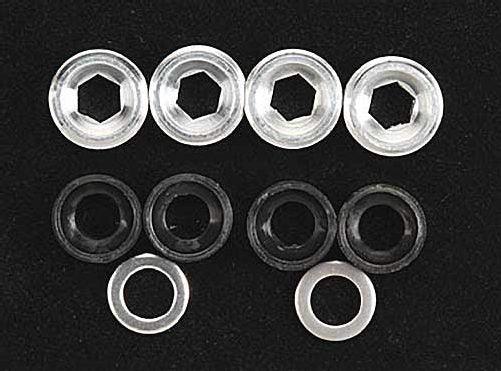 RPM 80010 Pillow Ball Set Screws & Bushing Caps (4) Traxxas T/E-Maxx