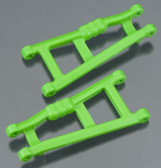 RPM 80184 Rear A-Arm Set Green (2) Traxxas Rustler/Stampede