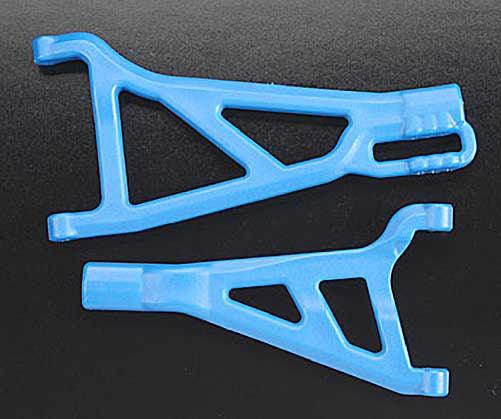 RPM 80215 Front Right A-Arms Blue Traxxas Revo