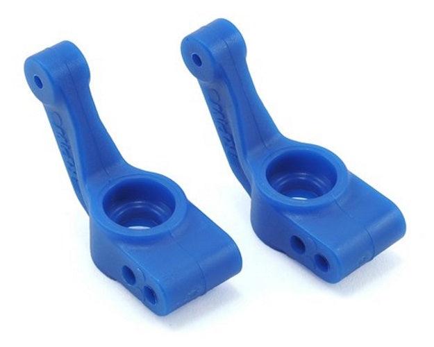 RPM RPM80385 Rear Stub Axle Carriers Blue Traxxas Bandit Rustler Slash Stampede