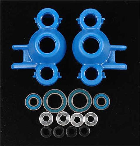 RPM 80585 Axle Carriers & Oversized Bearings Blue (2) Traxxas Revo