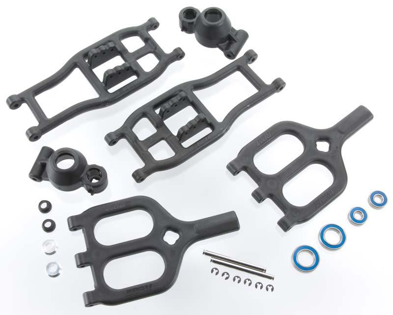 RPM 80942 True-Track Rear A-Arm Conversion Black Traxxas T/E-Maxx
