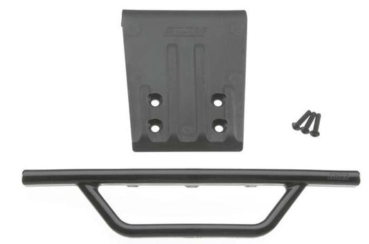 RPM 80952 Front Bumper & Skid Plate Black Traxxas Slash