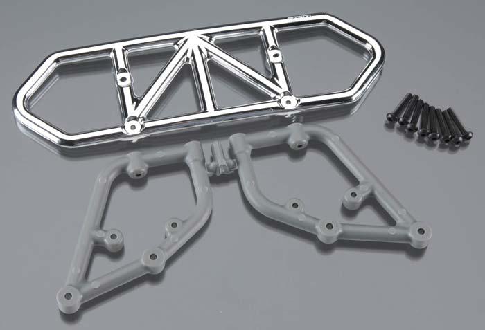 RPM 81003 Rear Bumper Chrome Traxxas Slash