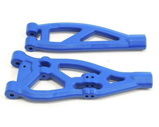 RPM Front Upper & Lower Suspension Arm Set (Blue) Arrma Kraton Outcast Talion