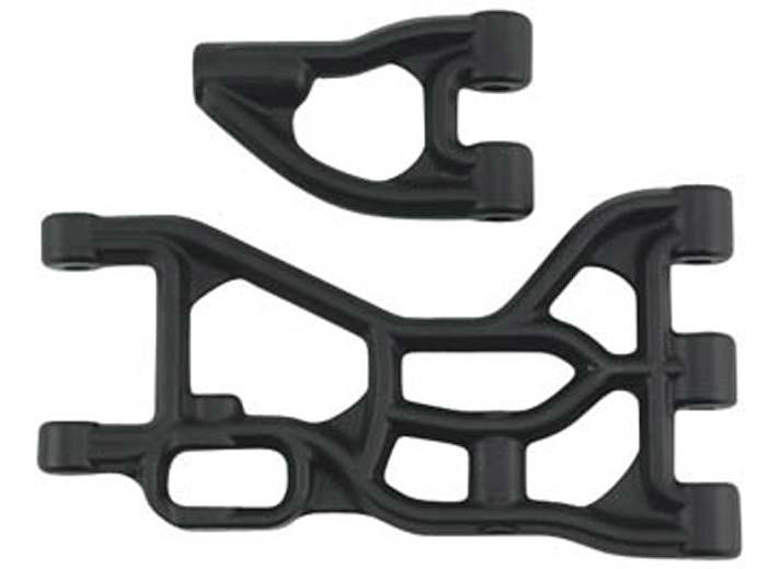 RPM 82252 Rear Upper & Lower A-Arms Black HPI Baja 5B/5T