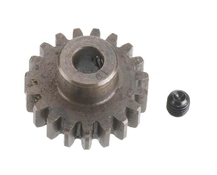 Robinson Racing 1219 Extra Hard Steel Mod 1 Pinion Gear w/5mm Bore 19T