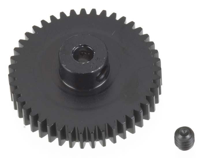 Robinson Racing 1343 "Aluminum Pro" 48P Pinion Gear 43T