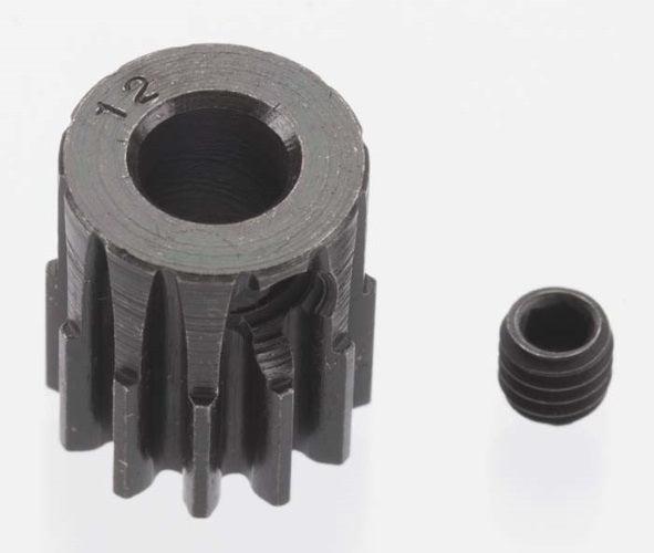 Robinson Racing 8612 X-Hard Black Steel 12T 32P / 12 Tooth 32 Pitch Pinion 5mm