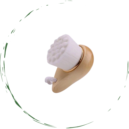 Facial Brush with Bamboo Handle by BeNat