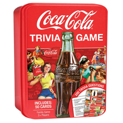 Coca-Cola Trivia Game with Collectible Tin by MasterPieces Puzzle Company INC