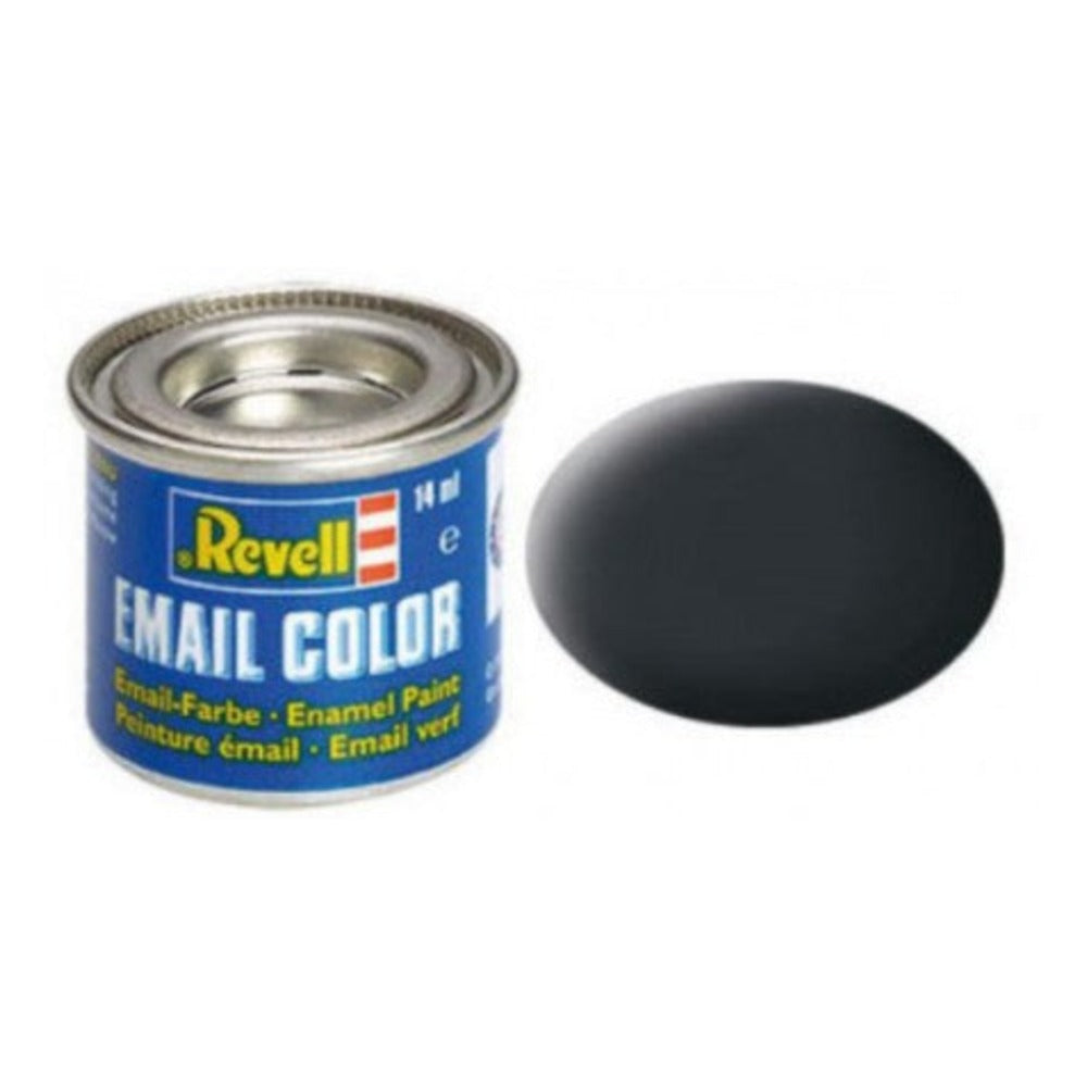 Revell 32109 14ml Enamel Anthracite Grey Mat Tinlets (6/Bx)