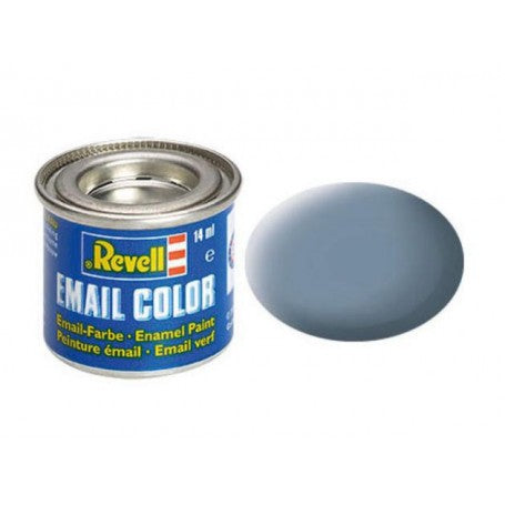 Revell 32157 14ml Enamel Grey Mat Tinlets (6/Bx)