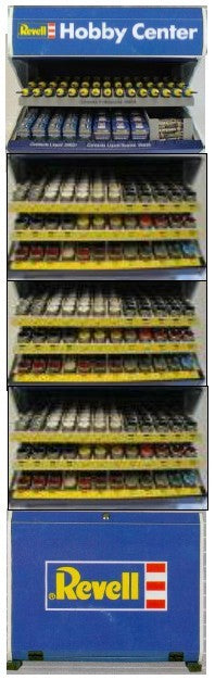 Revell C Enamel Paints w/Glue Deal with Free Rack (88 colors & glues)