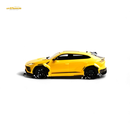 Flame Lamborghini Urus LBWK Giallo Auge Yellow 1:64