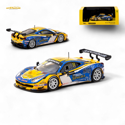 Tarmac Works Ferrari 458 Italia GT3 GT Asia 2016 T64-074-16GTA12 1:64