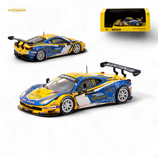 Tarmac Works Ferrari 458 Italia GT3 GT Asia 2016 T64-074-16GTA12 1:64