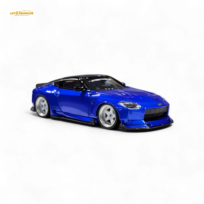 Error404 Nissan 400Z Candy blue Limited to 499 Units 1:64 Resin Model