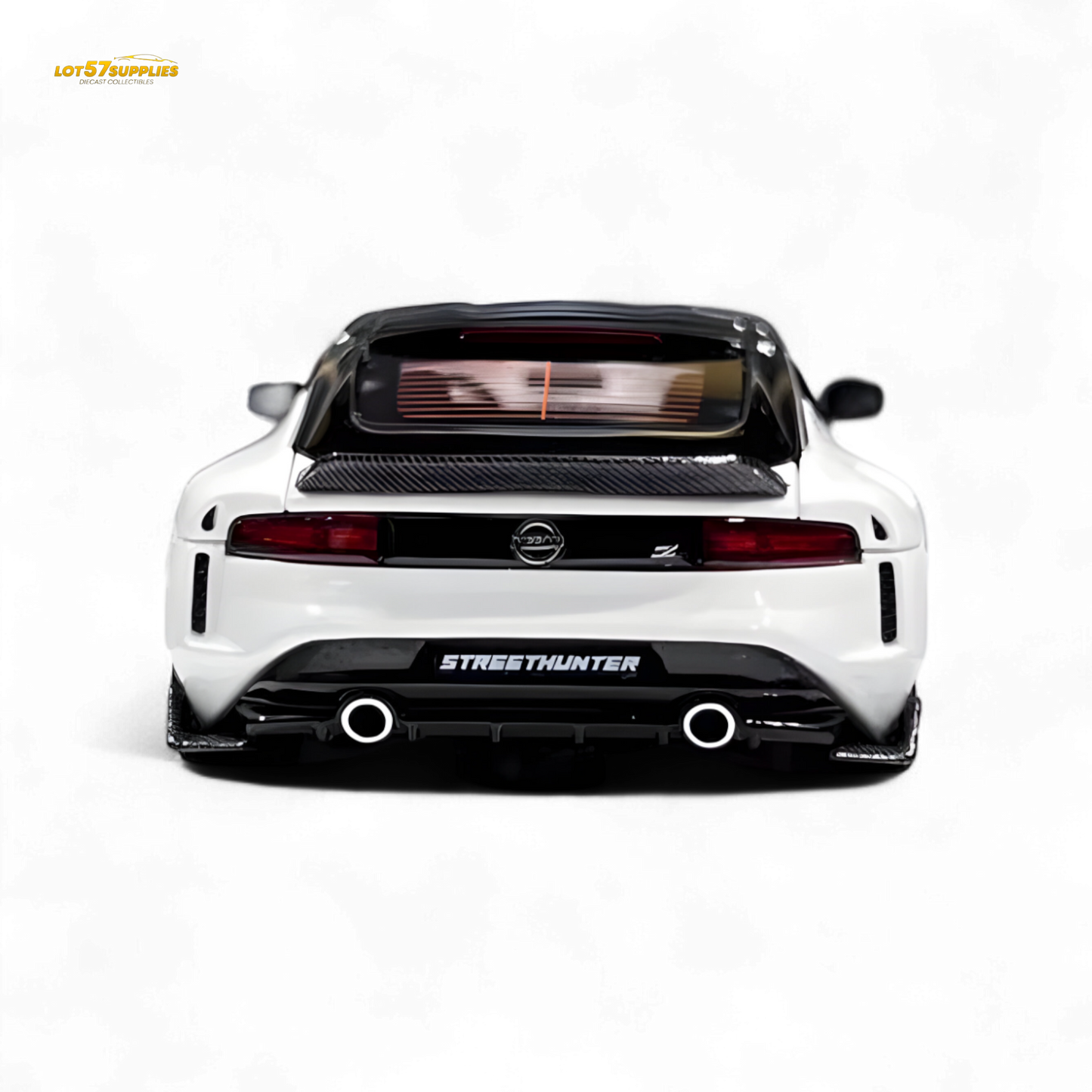 Error404 Nissan 400Z White Limited to 499 Units 1:64 Resin Model