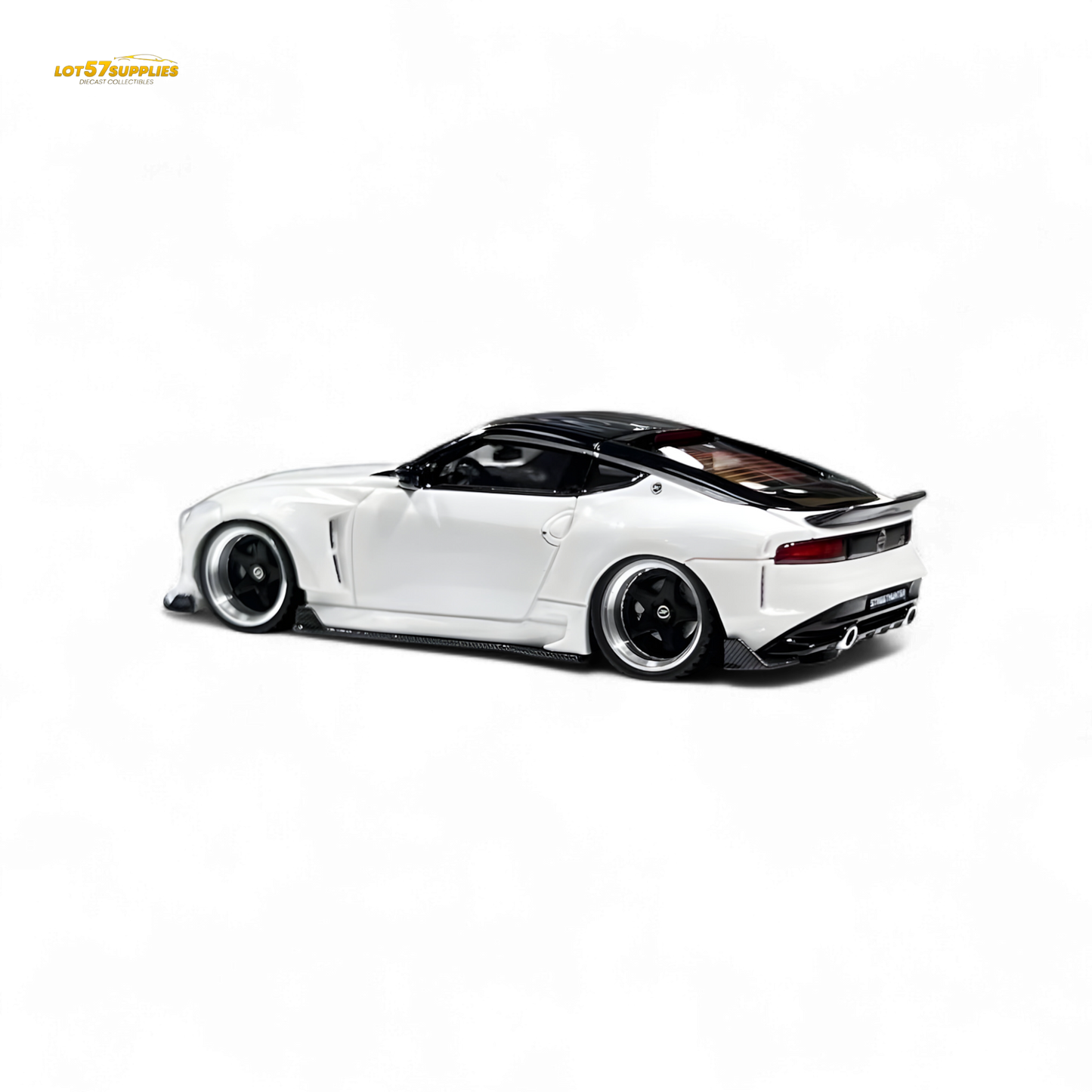 Error404 Nissan 400Z White Limited to 499 Units 1:64 Resin Model