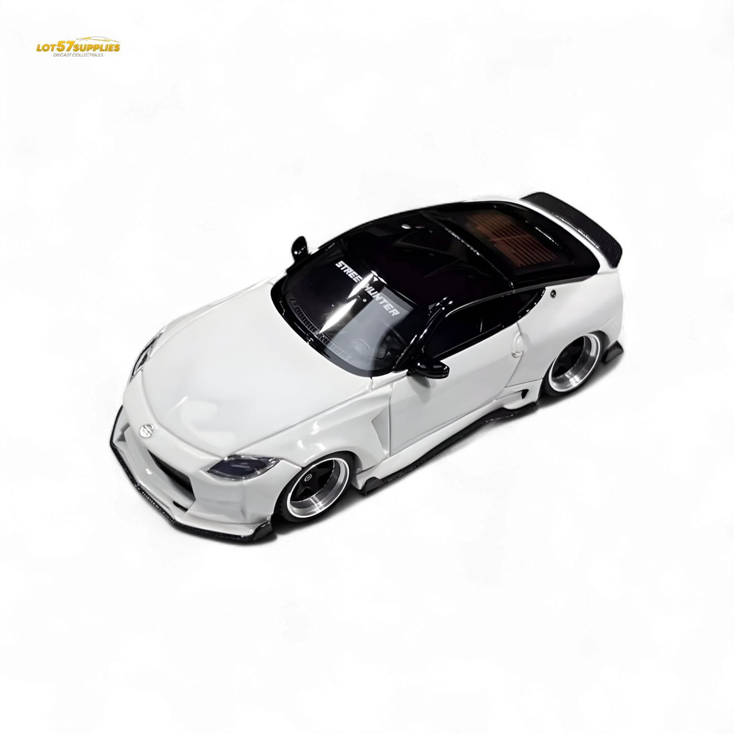 Error404 Nissan 400Z White Limited to 499 Units 1:64 Resin Model