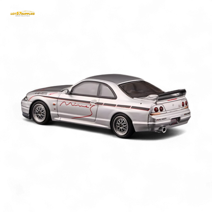INNO64 Nissan Skyline GT-R R33 "Tuned by Mine's" Silver 1:64