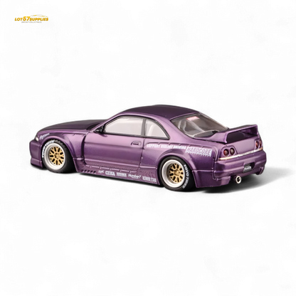 INNO64 Nissan Skyline GT-R R33 Pandem Rocket Bunny Purple 1:64
