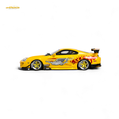 YM Model Toyota Supra JZA80 Paul Walker Need For Speed Tribute 299 Pcs V2 1:64