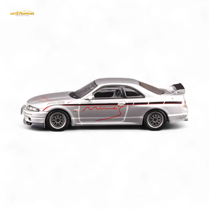 INNO64 Nissan Skyline GT-R R33 "Tuned by Mine's" Silver 1:64