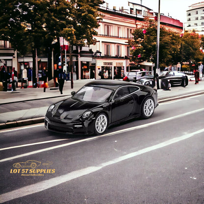 Mini GT 1:64 Porsche 911 (992) GT3 Touring Black #606 1:64 MGT0606