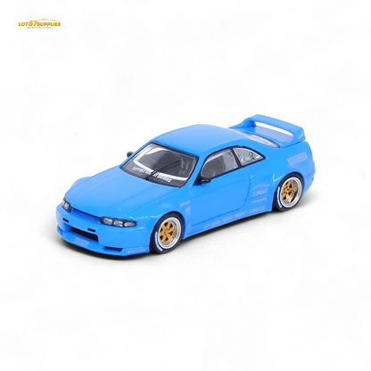 INNO64 Nissan Skyline GT-R R33 Pandem Rocket Bunny Blue 1:64