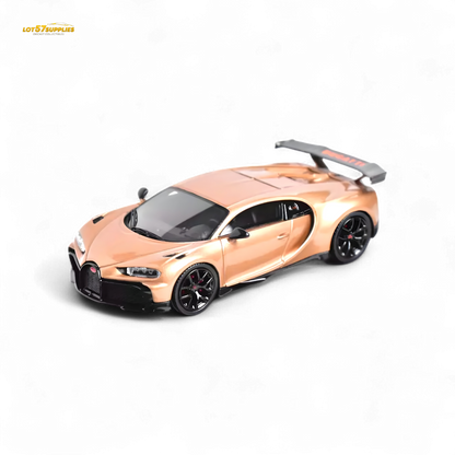 YM Model Bugatti Chiron PUR SPORT in Fantasy Rose Gold Limited to 299 Pcs 1:64