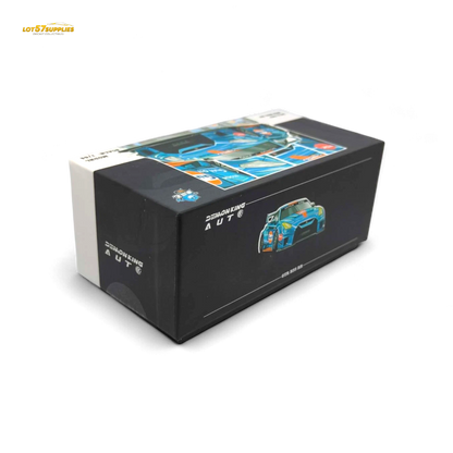 Demon King Auto LBWK Nissan GTR35 - Chrome Gulf 1:64