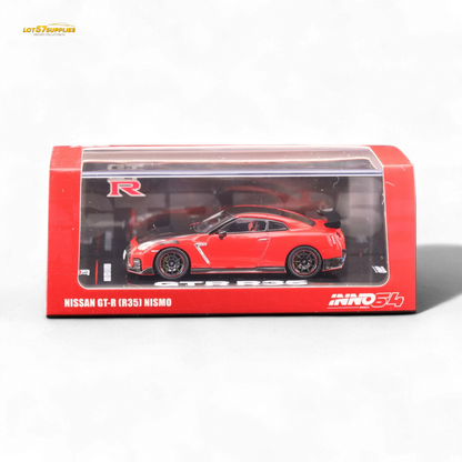 INNO64 Nissan GT-R R35 Nismo Red 1:64