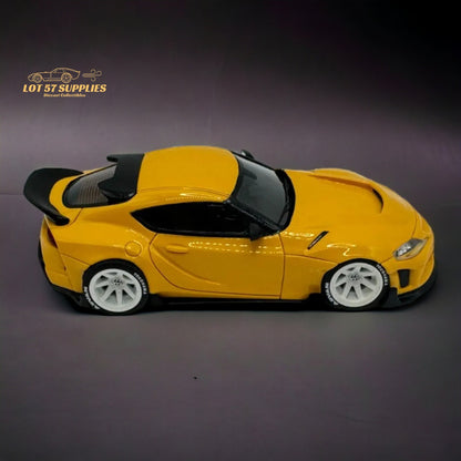 ATOZ Toyota Supra GR in Yellow 1:64 Resin model