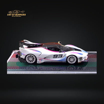 U2 Ferrari FXX-K Evo White #93 1:64