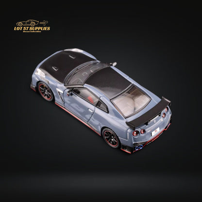 INNO64 Nissan Skyline GT-R R35 Nismo Stealth Gray 1:64