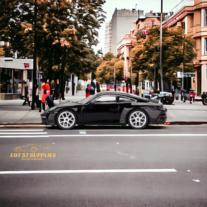 Mini GT 1:64 Porsche 911 (992) GT3 Touring Black #606 1:64 MGT0606