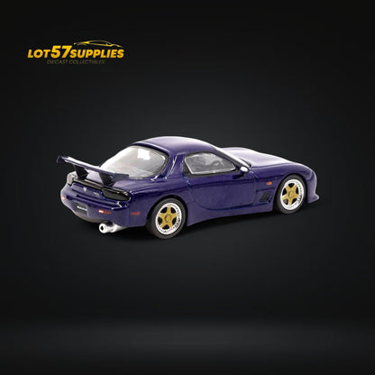 Tarmac Works Mazda RX-7 FD3S Innocent Blue Mica 1:64