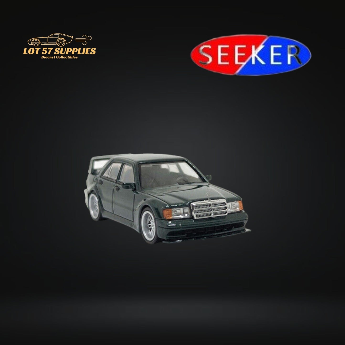 Seeker Mercedes-Benz 190E 2.5-16 Evolution British Green 1:64
