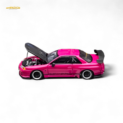 Focal Horizon Nissan Skyline GT-R R32 Top Secret Pink 1:64