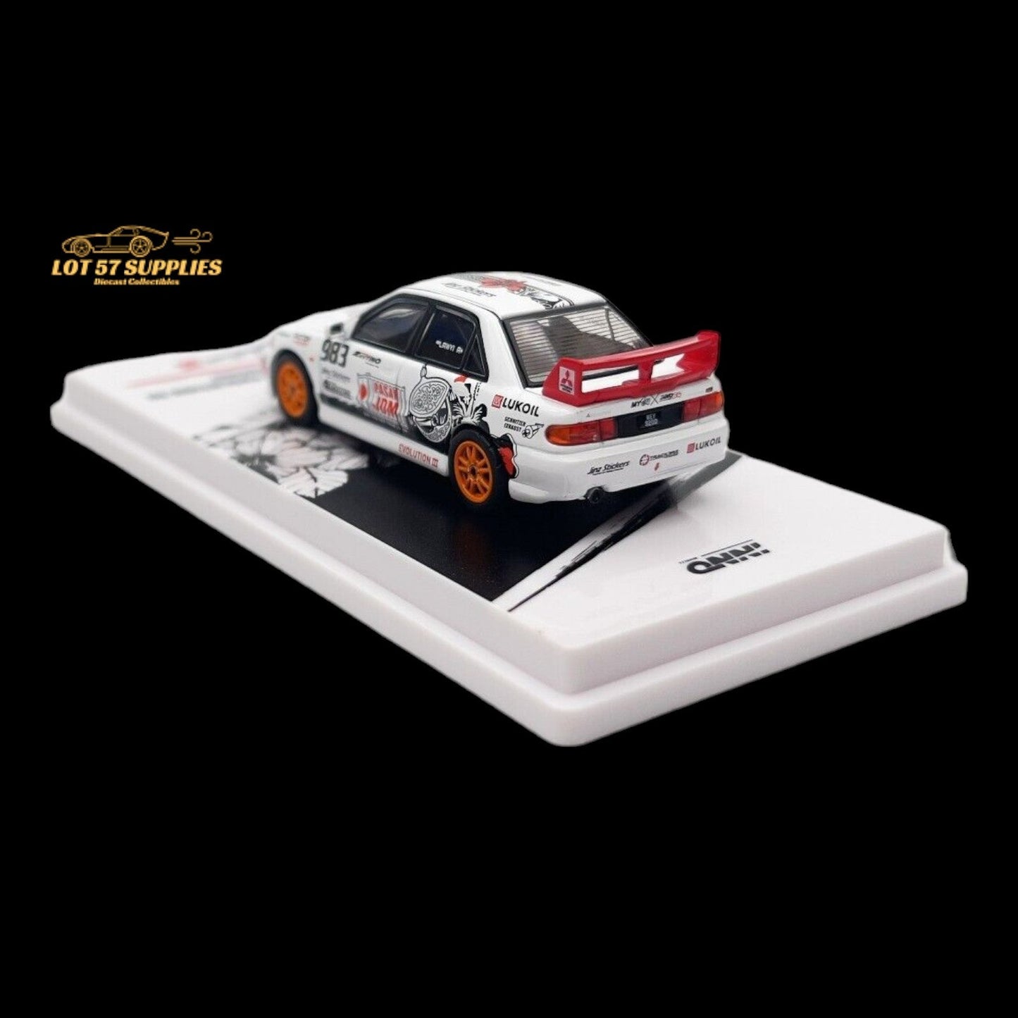 Inno64 Mitsubishi Lancer Evo III "Trackerz Racing" Malaysia Exclusive 1:64 IN64R-EVOIII-TRACKERZ